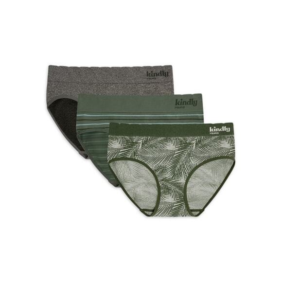 NWT Kindly Yours Women's Seamless Hipster Panties 3-Pack Panties Size XS 0/2 - Picture 1 of 5